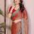 New womens latest party wear soft chiffon silk saree