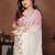 New womens latest party wear soft chiffon silk saree