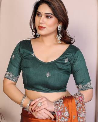 party wear silk saree 3