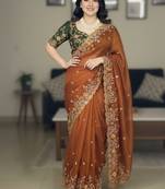  party wear silk saree