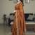 New trendy stylish party wear silk saree