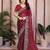 New womens latest party wear soft chiffon silk saree