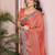 New womens latest party wear soft chiffon silk saree