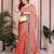 New womens latest party wear soft chiffon silk saree