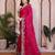 New womens latest party wear soft chiffon silk saree