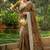 New trendy latest party wear two tone twill net saree