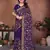  party wear lakhnowi soft silk saree