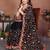 New womens latest wedding wear georgette saree