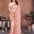 New womens latest wedding wear georgette saree