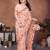 New womens latest wedding wear georgette saree