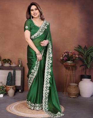 party wear silk saree 3