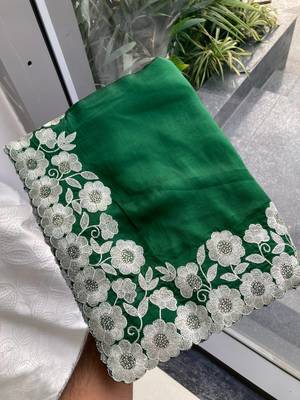 party wear silk saree 4