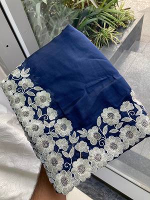 party wear silk saree 4