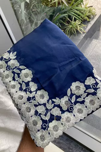 party wear silk saree