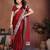 New trendy stylish party wear silk saree