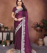 party wear silk saree