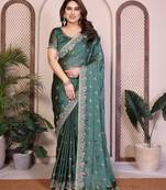 party wear silk saree