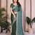 New trendy stylish party wear silk saree