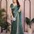 New trendy stylish party wear silk saree