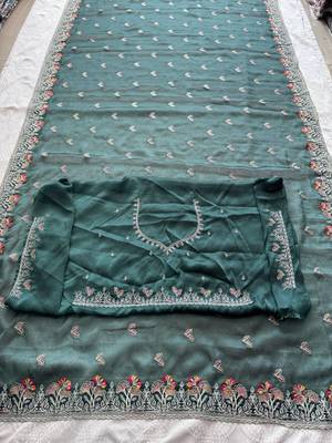 party wear silk saree 4