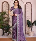  party wear silk saree
