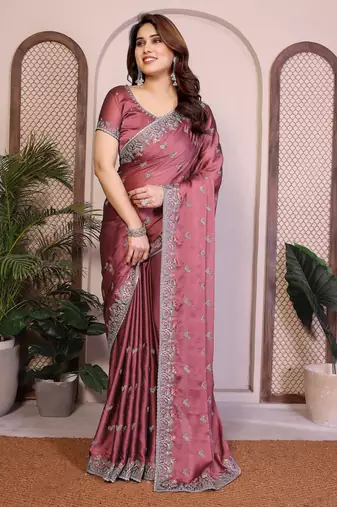  party wear silk saree