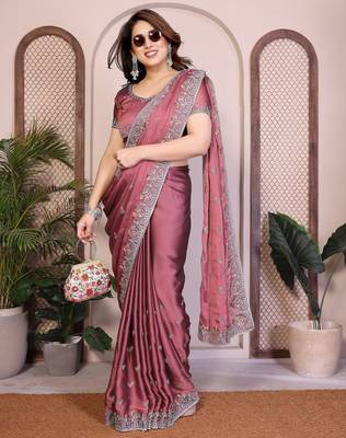 party wear silk saree 3