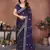  party wear soft chiffon silk saree