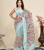  party wear soft net saree