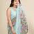 Womens latest stylish party wear soft net saree