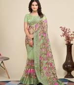  party wear soft net saree