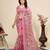 Womens latest stylish party wear soft net saree