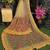 Womens latest stylish party wear soft net saree