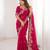 New womens latest party wear soft chiffon silk saree