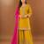 Premium chinon silk embroidered farshi suit set with sequin codding work & dupatta