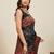 black art silk woven saree with blouse