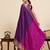 purple art silk woven saree with blouse