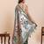green art silk woven saree with blouse