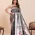 navy blue art silk woven saree with blouse
