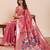 dark peach art silk woven saree with blouse