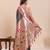 dark green art silk woven saree with blouse