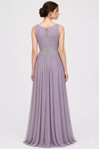Move  georgette sleevless embroidered gown