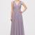 Move  georgette sleevless embroidered gown