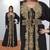 Black Gold Embroidered Elegant Moroccan Kaftan