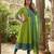 Perrot embroidered with jaquard  kanchi cotton maxi kurti dupatta set