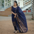 Black jaquard  kanchi cotton maxi kurti dupatta set