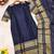 Black jaquard  kanchi cotton maxi kurti dupatta set
