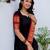 Black jaquard  kanchi cotton maxi kurti dupatta set