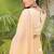 Yellow mul cotton saree with blouse