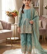 New kids trendy stylish  fully stitched  ready to wear kurta set